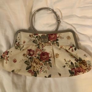 Anna Sui Floral Clutch Purse